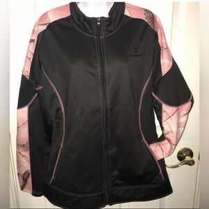 Huntworth Pink Camouflage & Black Jacket 2XL runs small like a size Large/XL